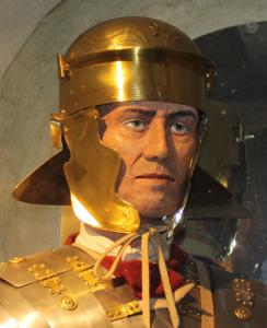 Roman soldier in Buxton Museum & Art Gallery (credit: Derbyshire County Council)