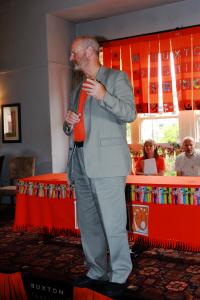 Fringe Chair Keith Savage kicks off the 2014 awards ceremony