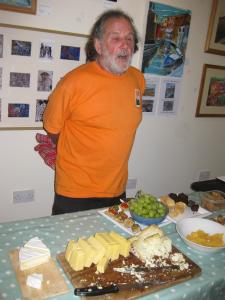 John in charge of a fantastic spread!