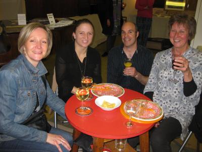 Left to right: Anne Furness, Miaisha Riechmann, Luke Bates and Felicity Dent from Buxton Tourist Information