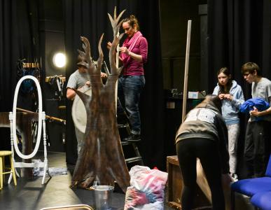 Behind the scenes with REC Youth Theatre Co