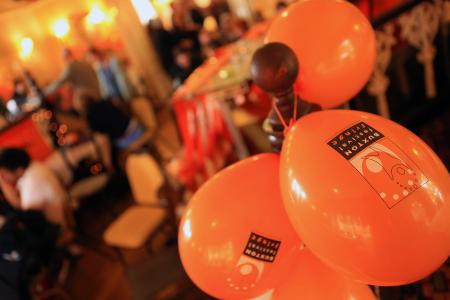 The balloons are up and we're ready to start the 2015 awards! (credit: Ian J. Parkes)