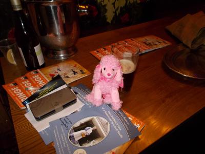 Ubiquitous pink poodle!