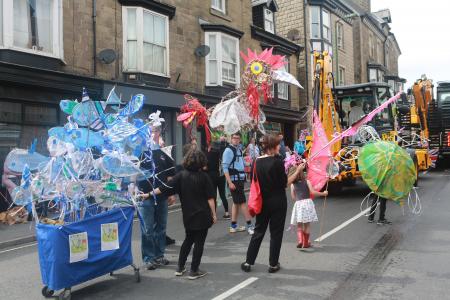 Our animal parade  on Carnival Day (credit: Ian J. Parkes 2019)