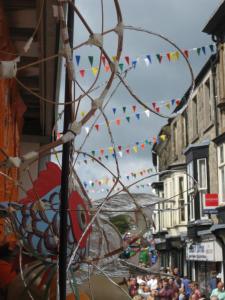 Town bunting on carnival day (credit: Stephanie Billen 2019)