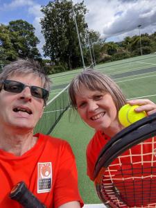 The webmaster and marketing officer say "Anyone for Fringe tennis?"