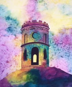 ‘Solomon’s Temple’ Buxton, painting by Pam Smart