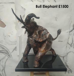 Bull Elephant - Tony Evans