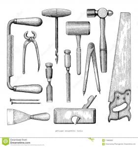 Medieval carpentry tools