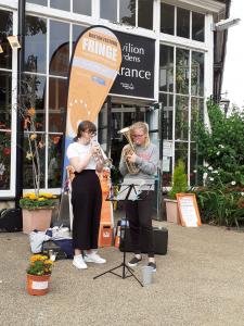 Ellie and Lottie from Burbage Brass Band (GC)
