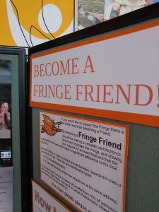 Become a Fringe Friend! (credit: Stephanie Billen 2022)