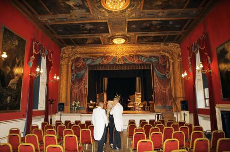 The theatre at Chatsworth