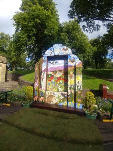 Just one of a number of splendid Well Dressings in Buxton this year.