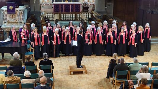 Chapel en le Frith Ladies Choir in concert