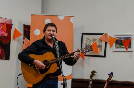 Chris Milner - Journeyman performs at Springboard (credit: Darren Jackson 2024)