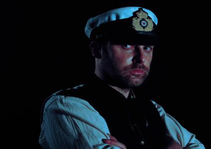 Michael Sabbaton as Lt Comm. Karl Altberg (credit: Karl Ellison)