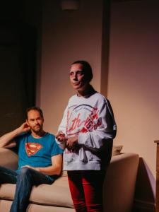 Graham Winter and Carole Spencer play couple,Tom Watts and Lisa Bennett