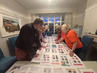April brings the proofing of the Fringe programme (MK) 