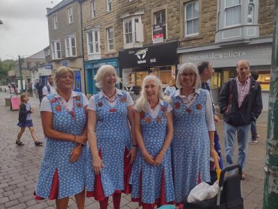 A happy gathering of dancers for Buxton's Day(s) of Dance (IPH)