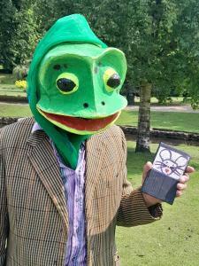 Looking kissable! Two Left Hands at the Pride Picnic (RH)