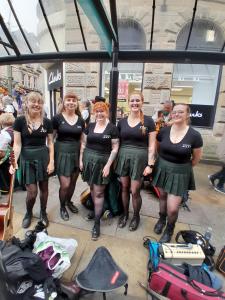 A lively scene from Buxton's Day(s) of Dance (RH)