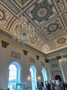 The amazing setting for Art at the Crescent from Peak District Artisans (credit: Stephanie Billen 2025)