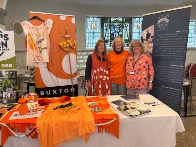Catherine, Pam and Moira at the Volunteering Open Morning organised by (JH)