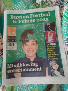 The Buxton Advertiser publishes its Fringe and Festival supplement! (SB)
