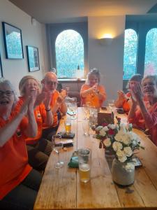 Enjoying a post Awards celebration at Buxton Brewery Tap House (RH)