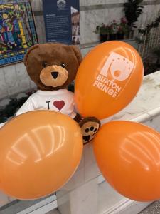 ... And so is teddy! (MK)