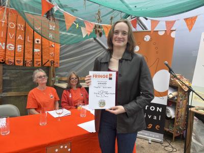 2025 Youth Actor award winner Lie Jennings takes centre stage (credit: Moira Kean) 