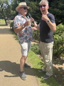 Singer Peter Buxton is interviewed by Utter Radio (MK)