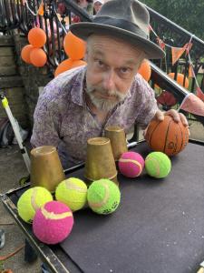 Entertainer Mike Raffone at Fringe Sunday 2025 (credit: Moira Kean)