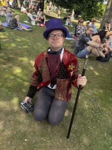 Chris Neville-Smith says It's Not Cluedo at Fringe Sunday 2025 (credit: Moira Kean)