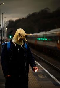 stephen catling as depressed slug (photo credit: James Nolan)