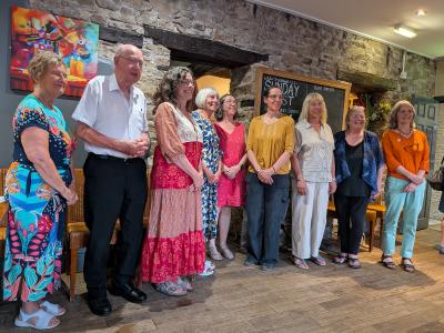 The Chapel Arts Creative Writers team (DO)
