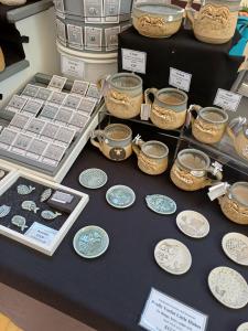 Ruth Robinson ceramics at The Great Dome Art Fair (SB)