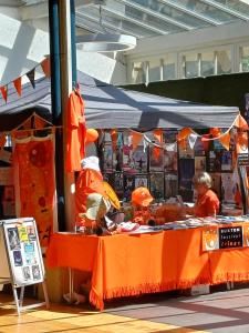 A warm welcome at the Fringe Desk (SB)