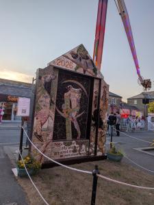 The Well Dressing meets the Fair - July is a busy time in Buxton (DO)
