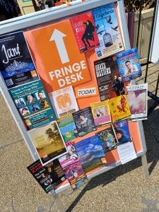 Always a packed schedule at the Fringe (credit: Stephanie Billen 2026)