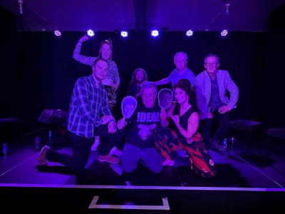 Spoken Word winners Skye Lilly's The FOMO Show team
