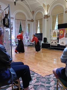 Martial arts display as part of I.D.A 26 Inclusive Design + Art Expo (SB)