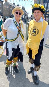 The Day of Dance organised by Chapel-en-le-Frith Morris enjoys some sunshine! (credit: Rob Harrison 2026)