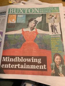 The eagerly awaited Fringe and Festival supplement from the Buxton Advertiser (SB)