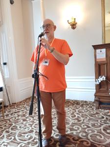 Chair Ian Bowns at the 2026 Fringe Awards (credit: Stephanie Billen)