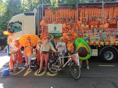 Both on and off the float, Fringe supporters and performers did us proud on Carnival Day 2026! We haven't managed to picture everyone involved but we love you all!