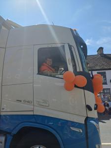 Our fab Lomas driver, Andrew (DO)