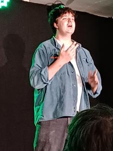 Dylan Howell promotes his show Forget About Me (credit: Stephanie Billen)