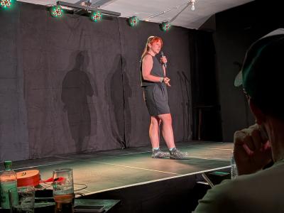 Skye Lilley performs an except from her FOMO show (credit: Dan Osborne)