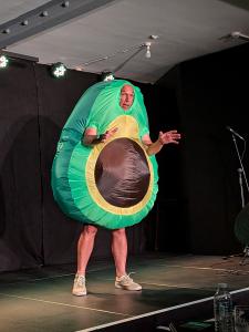 Poet and comedian Funny Onion (credit: Dan Osborne)